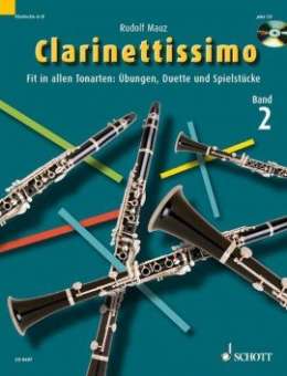 Clarinettissimo - Band 2 - Ausgabe mit Online-Audiodatei
