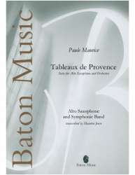 Tableaux de Provence - Suite for Alto Saxophone and Orchestra - Paule Maurice / Arr. Maarten Jense