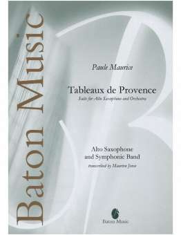 Tableaux de Provence - Suite for Alto Saxophone and Orchestra