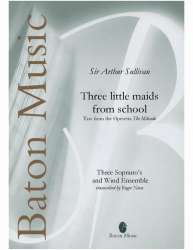 Three little maids from school - Arthur Sullivan / Arr. Roger Niese