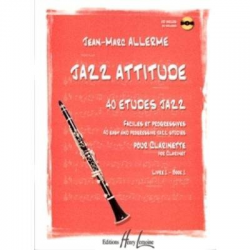 Jazz Attitude Vol. 1 - 40 Etudes Jazz - Jean Marc Allerme