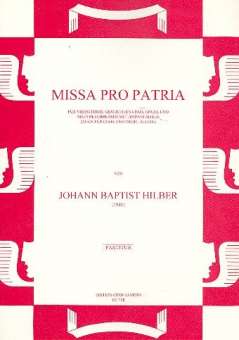 Missa Pro Patria (Partitur)