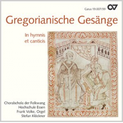 CD Gregorianische Gesänge "In hymnis et canticis"