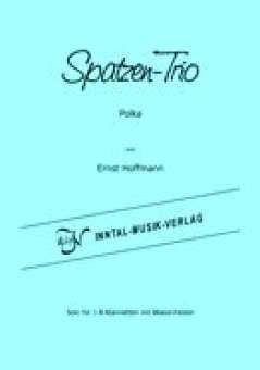 Spatzen-Trio für 3 Solo Klarinetten & Rhythmusgruppe