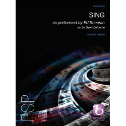 Singas performed by Ed Sheeran - Ed Sheeran / Arr. Geert Deforche