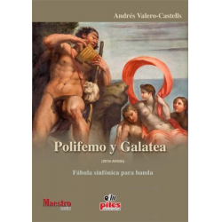 Polifemo y Galatea/ Full Score A-3 - Andrés Valero-Castells