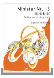 "Bucki Bulli" für Horn - Siegmund Andraschek
