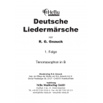 Deutsche Liedermärsche - 1. Folge - 09 Tenorsaxophon in Bb - R. G. Gnauck