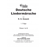 Deutsche Liedermärsche - 1. Folge - 12 1. Piston in B - R. G. Gnauck