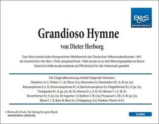 Grandioso (Hymne) - Dieter Herborg