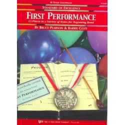 Standard of Excellence - First Performance - 07 B-Tenor-Sax. - Bruce Pearson