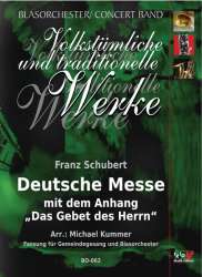 Deutsche Messe, D 872 - Gemeindegesang u. Blasorch.  Liedblatt - Franz Schubert / Arr. Michael Kummer