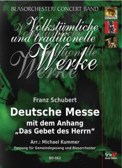 Deutsche Messe, D 872 - Gemeindegesang u. Blasorch.  Liedblatt