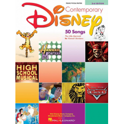 Contemporary Disney - 2nd Edition - Piano, Vocal and Guitar Songbook - Diverse