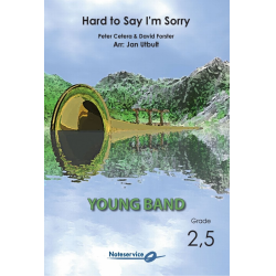 Hard to Say I'm Sorry - Peter Cetera & David Forster / Arr. Jan Utbult