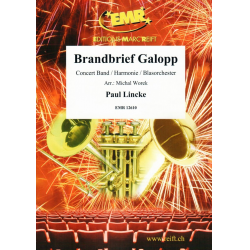 Brandbrief Galopp - Paul Lincke / Arr. Michal Worek