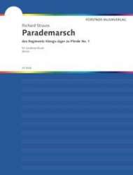 Parademarsch des Regiments Königsjäger zu Pferde Nr. 1 - Partitur - Richard Strauss / Arr. Fritz Brase