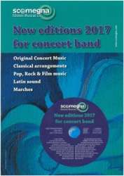 Promo Kat + CD: Scomegna - New Music for Concert Band 2017