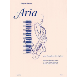 Aria für Saxophon & Klavier - Eugène Bozza