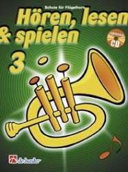 Hören, Lesen & Spielen - Band 3 - Flügelhorn - Joop Boerstoel / Arr. Jaap Kastelein