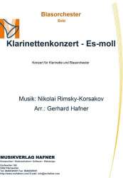 Klarinettenkonzert - Es-moll - Nicolaj / Nicolai / Nikolay Rimskij-Korsakov / Arr. Gerhard Hafner