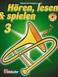 Hören, Lesen & Spielen - Band 3 - Posaune Bb TC - Joop Boerstoel / Arr. Jaap Kastelein