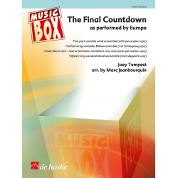 The Final Countdown - Joey Tempest / Arr. Marc Jeanbourquin