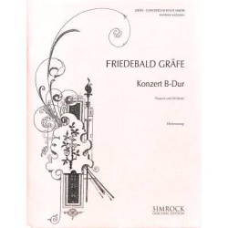 Konzert B-Dur für Posaune und Orchester - Friedebald Gräfe