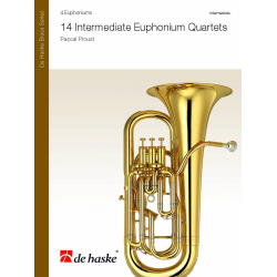 14 Intermediate Euphonium Quartets - Pascal Proust