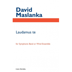 Laudamus Te (1994) - Score - David Maslanka