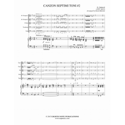 Canzon Septimi Toni #2 - Giovanni Gabrieli / Arr. David Marlatt