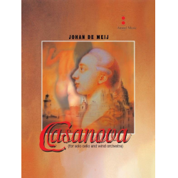 Casanova (für Cello and Wind Orchestra) - Johan de Meij