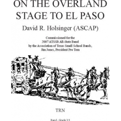 On the Overland Stage to El Paso - David R. Holsinger