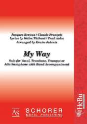 My Way - Jacques Revaux / Arr. Erwin Jahreis