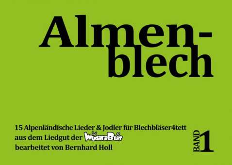 Almenblech - Band 1 für Posaunen4tett