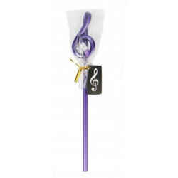 Bleistift Violinschlüssel (violett/purple)