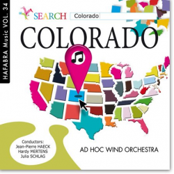 CD Vol. 34 - Colorado - Ad Hoc Wind Orchestra / Arr. Diverse