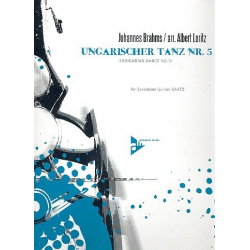 Ungarischer Tanz Nr.5 : für 5 Saxophone - Johannes Brahms / Arr. Albert Loritz