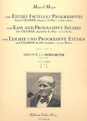 100 Etudes faciles et progressives D'Apres Cramer Vol. 1 - Johann Baptist Cramer / Arr. Marcel Moyse