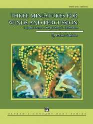 Three Miniatures/Winds & Percussion - Robert Sheldon