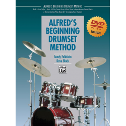 Alfred's Drumset Method - Bk/DVD - Sandy Feldstein