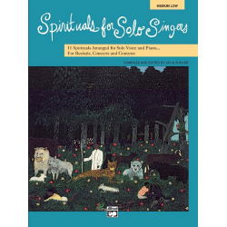 Spirituals for Solo Singers. Med/l Bk/CD - Carl Friedrich Abel