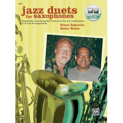 Jazz Duets for Saxophones - Book & Online Audio - Bruce Eskovitz / Arr. Ernie Watts
