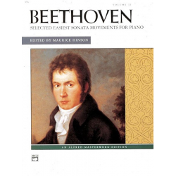 Selected Sonata Movements. Volume 2 - Ludwig van Beethoven