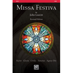 Missa Festiva SATB - John Leavitt
