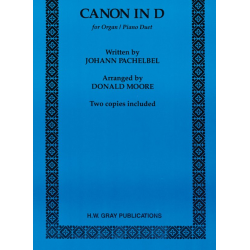 Canon In D /Organ-Piano Duet - Johann Pachelbel