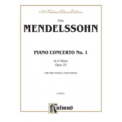 Concerto g minor no.1 op.25 : - Felix Mendelssohn-Bartholdy