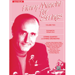 Henry Mancini for strings  vol. 2 : - Henry Mancini