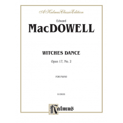 Witches Dance op.17,2 : for piano - Edward Alexander MacDowell