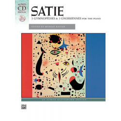 Three Gymnopodie/Gnossiennes (piano/CD) - Erik Satie